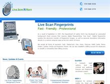 Tablet Screenshot of livescannmore.com
